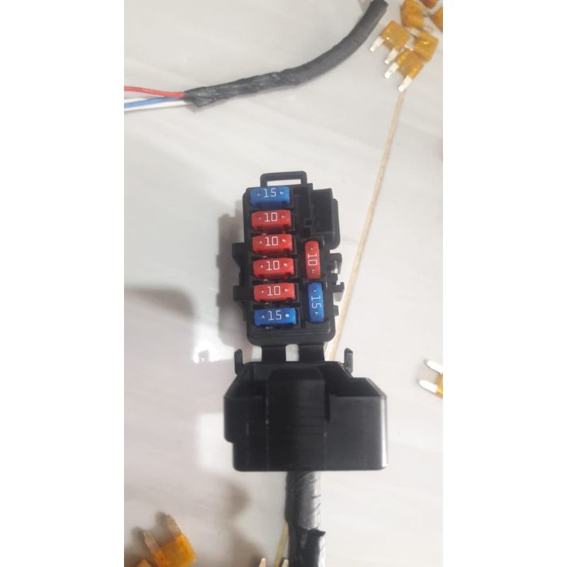 KABEL SOKET ASLI BOX BOK RUMAH SET SEKRING PIUS FUSE YAMAHA FI LEXI / FREEGO / SMAX125 VVA LED