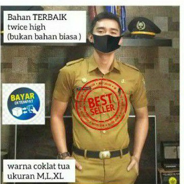 Seragam Setelan PNS - Seragam Coklat