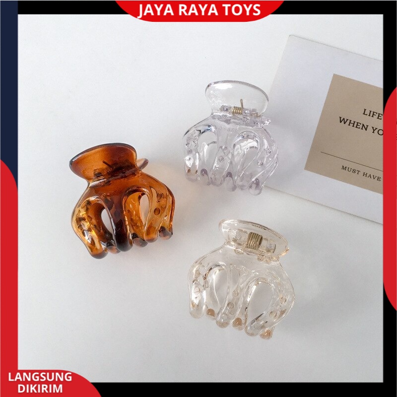 Jedai tiga jari Cakar 3 Jepit matte /Jepitan Rambut 1pc Bisa Cod