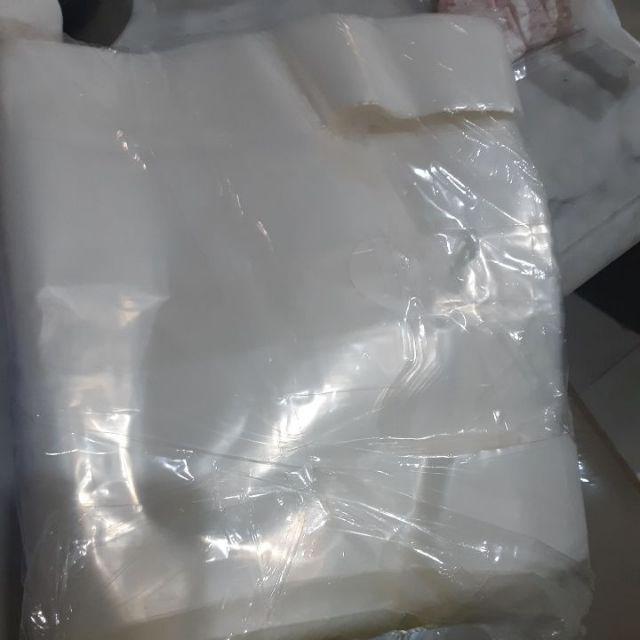 Kresek Pe Bening Transparan Alas 25x25 Tinggi 55cm