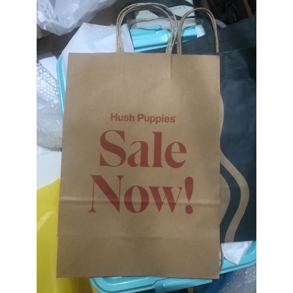 

paper bag hush puppies sale