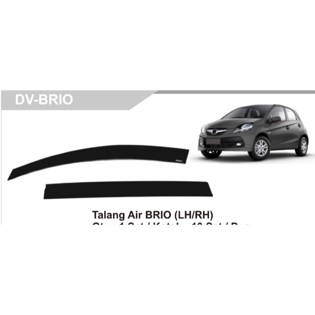 Talang air honda brio