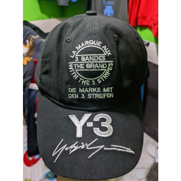 Adidas X Yohji Yamamoto Y3 Baseball Cap Second Original