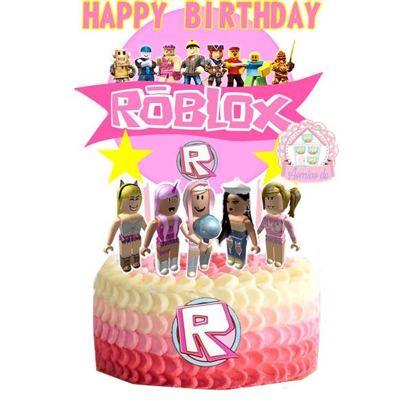 Cake Topper Roblox Girl