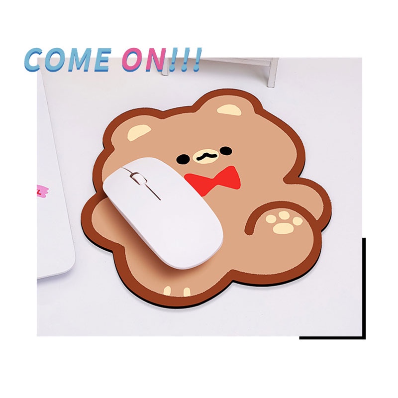 [Ready Stock] Mouse Pad Lucu Gaming Korea Anti Slip Alas Komputer Kartun/Tatakan Gelas Kopi Printing Table Mat Cute Coaster Aksesoris Komputer Praktis Murah COD