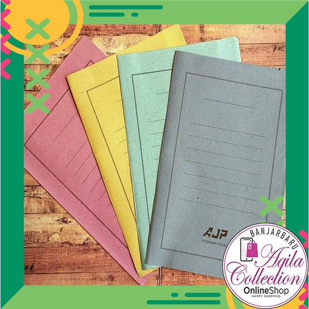 

STOPMAP FOLIO MAP KERTAS WARNA AJP(harga per 10pcs)