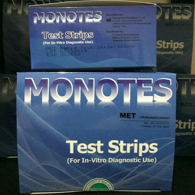 Monotes rapid test MET strips orient
