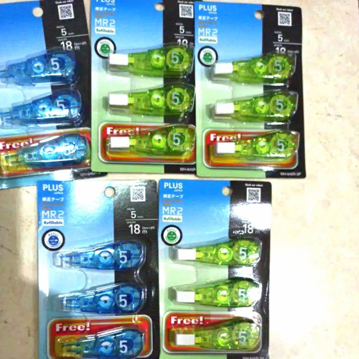 

Hemat Refil Correction Tape Mr2 Isi 3 Pcs Hemat