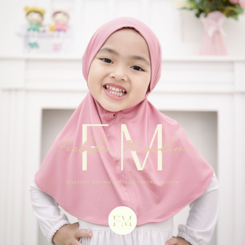 Hijab Anak Bergo / Hijab nyaman lucu murah kualitas PREMIUM