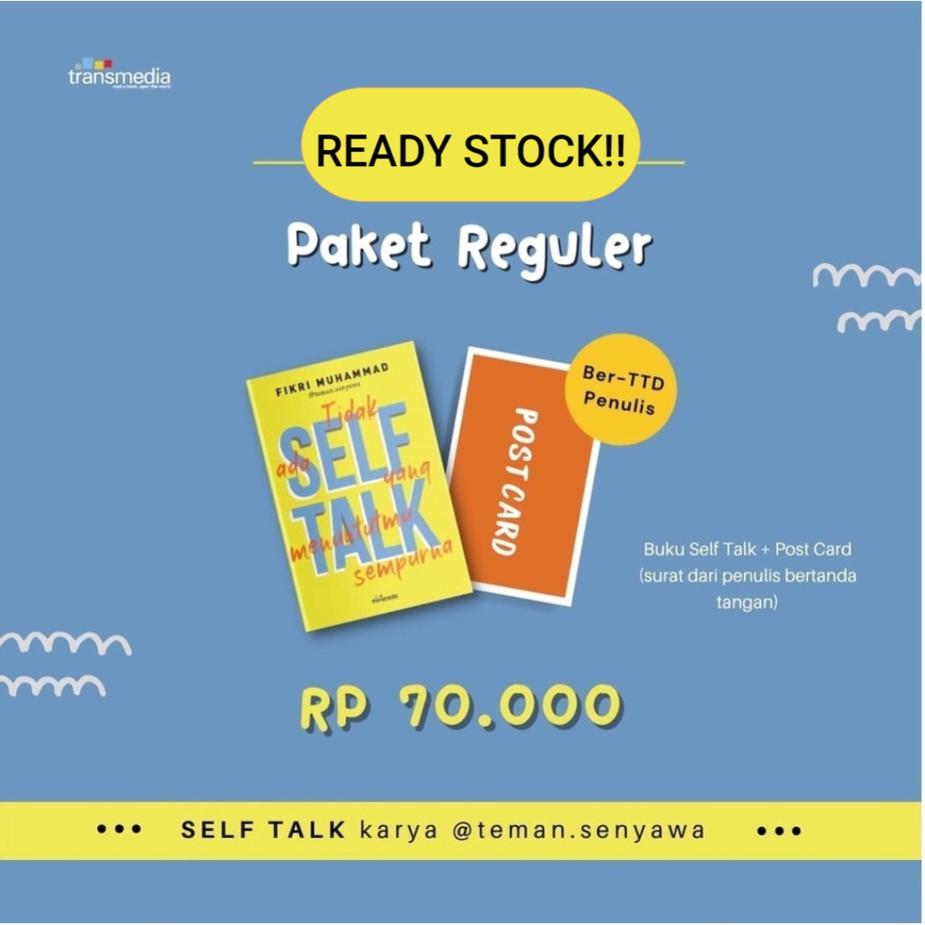Buku Self Talk - Fikri Muhammad Buku Psikologi Buku Motivasi