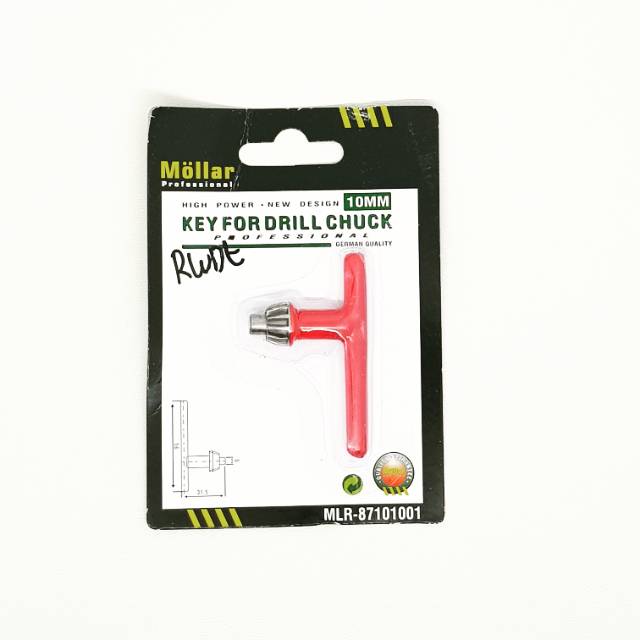 Mollar Kunci Kepala Bor for Drill Chuck 10mm