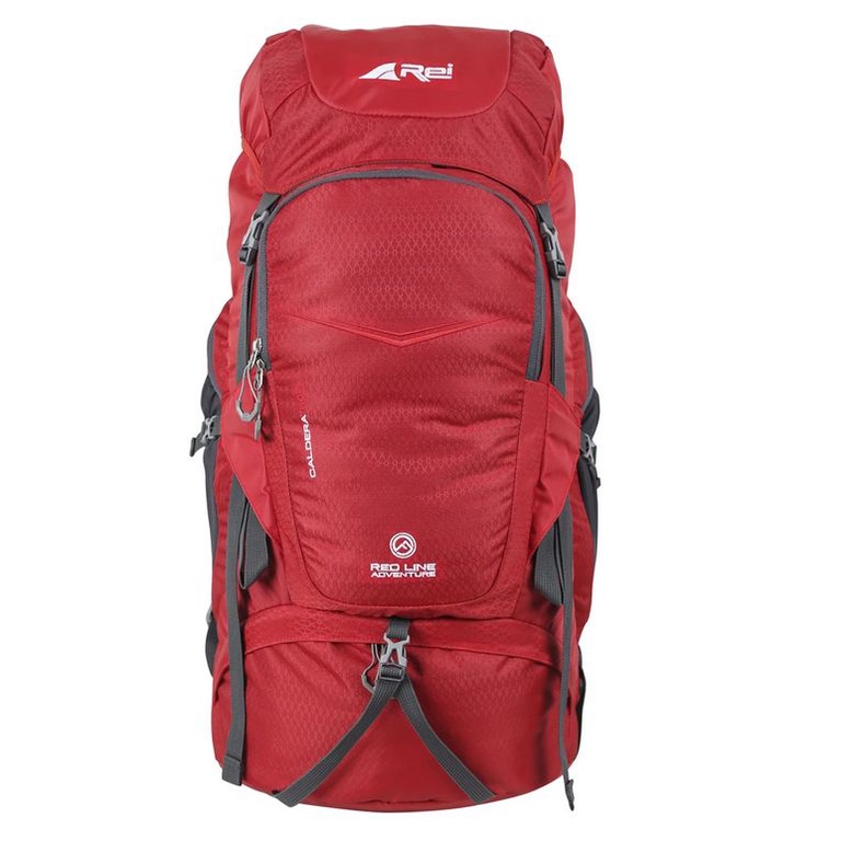 TAS GUNUNG CARRIER REI CALDERA 60L AREI OUTDOORGEAR + RAINCOVER