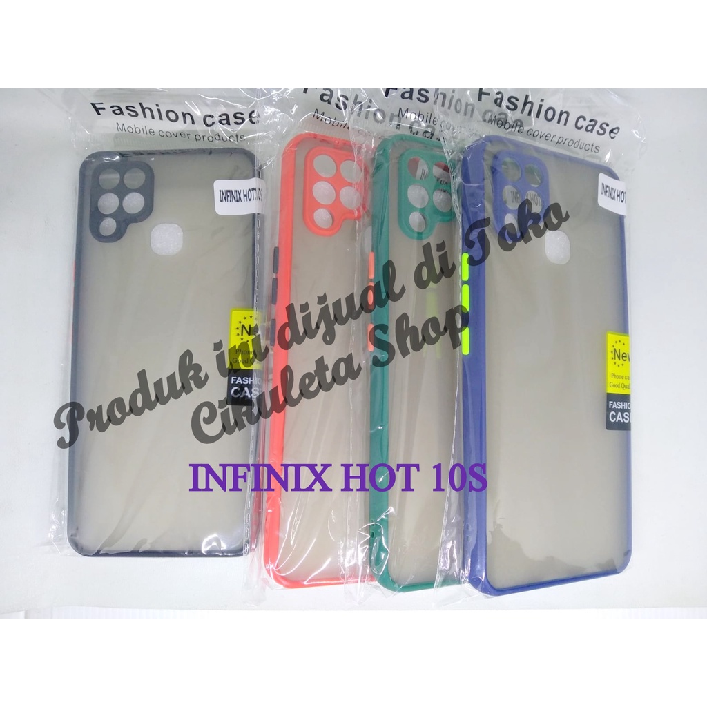 FDT My Choice Hybrid Matte Case Bumper Softcase INFINIX HOT 10S