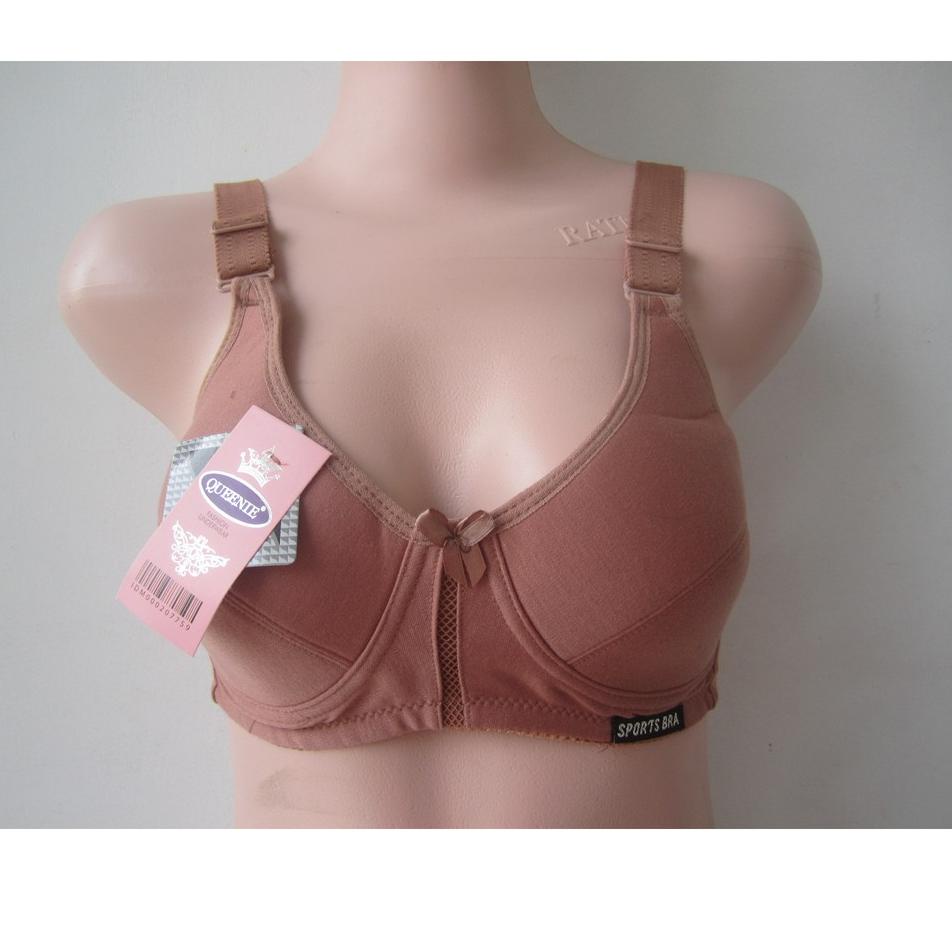 <J-IFO <♡ Big Size Bra BH Beha Wanita Tanpa Kawat Ukuran Besar Queenie Jumbo Big Size uk. 40 42 44 C