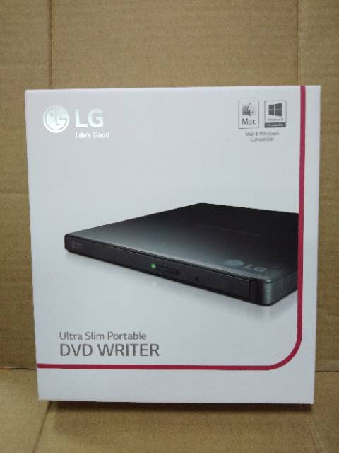 LG DVD External Ultra Slim DVD Writer Portable