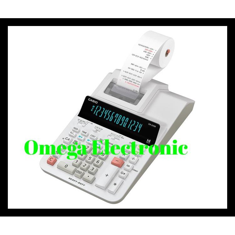 

Diskon Casio Dr 240 Tm - Printing Kalkulator Terjamin