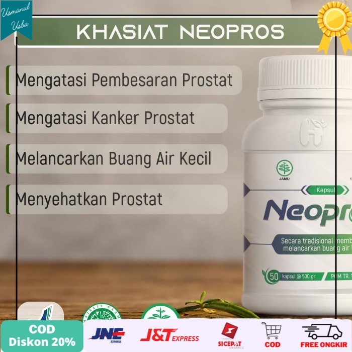 

❤COD❤ NEOPROS- OBAT HERBAL UNTUK PENYAKIT PROSTAT