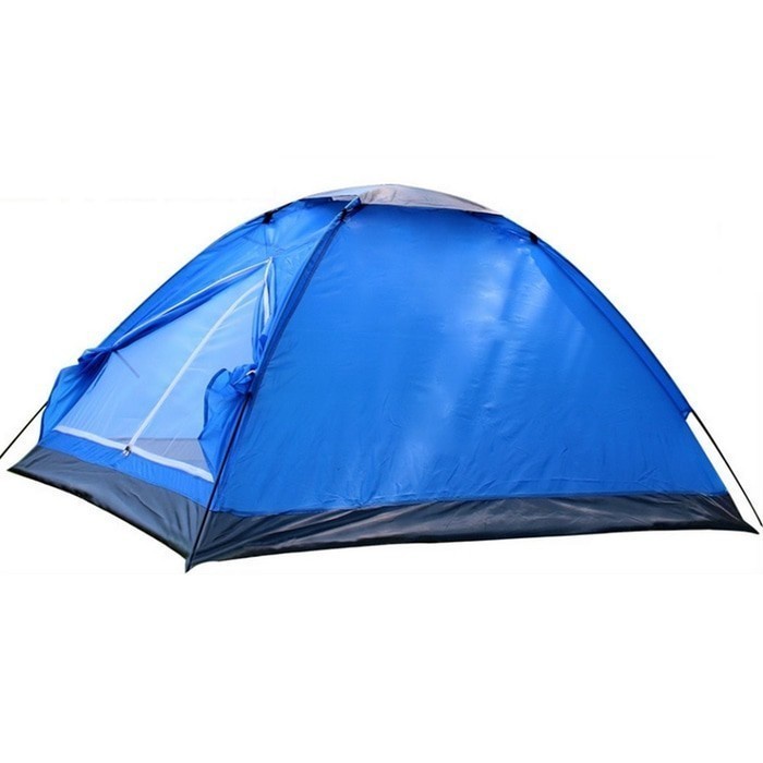 Tenda Gunung Camping Kap 2 Orang Outdoor Waterproof Anti Air Dome Tent