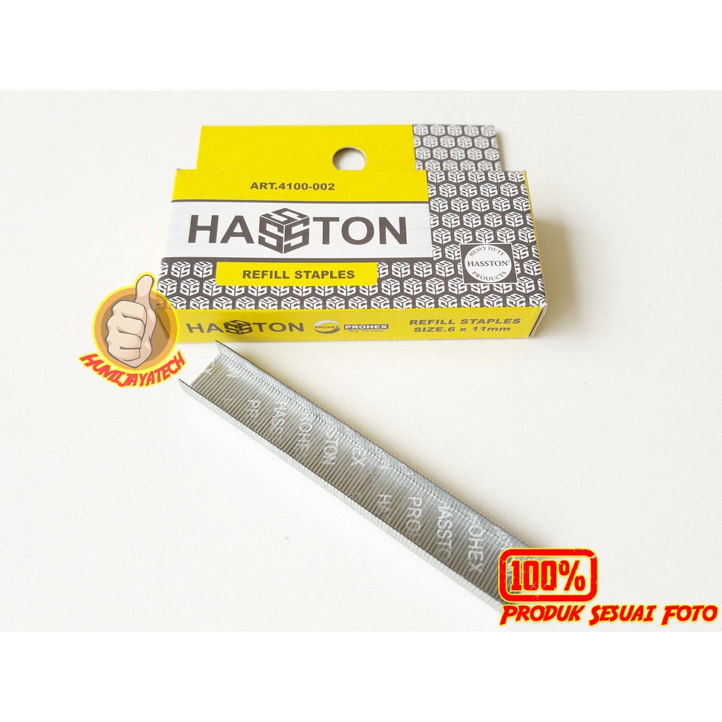 

Isi Staples Tembak 6mm Hasston / Isi Staples Gun / Isi Guntacker