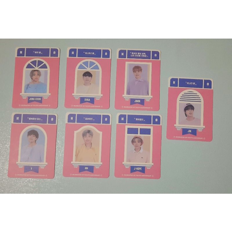 Photocard BTS Festa D-Day Calendar Photocard Collectibles BTS
