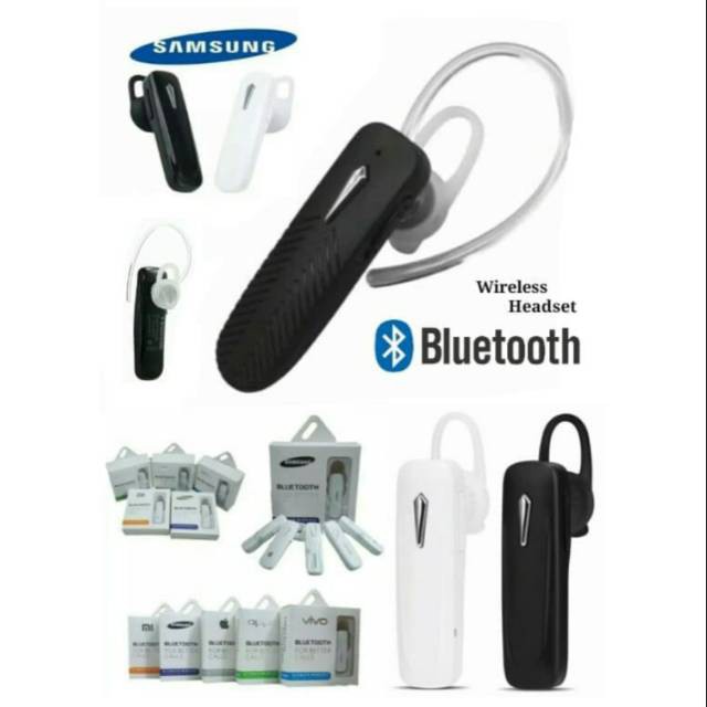 Headset bluetooth- handsfree wireless - Earphone oppo xiaomi samsung vivo