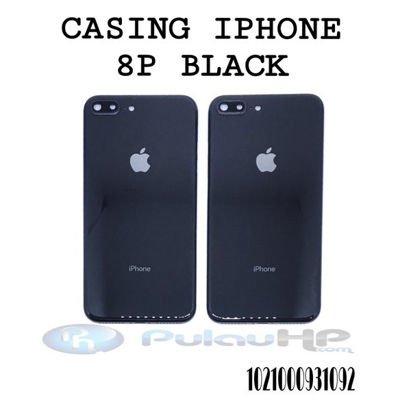 CASING ATAU HOUSING IPHONE 8PLUS BLACK Murah