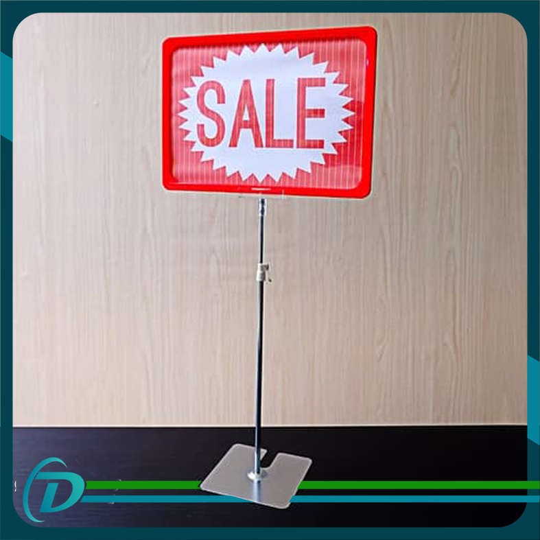 Standing Display Pop Frame A4 - Papan Promo