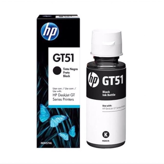 Tinta HP GT51 Black OriginaL 100% | Shopee Indonesia