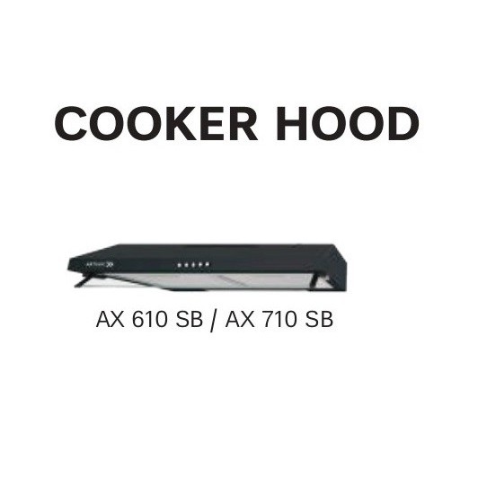 ARTUGO Cooker Hood AX 7101 SB / AX7101SB