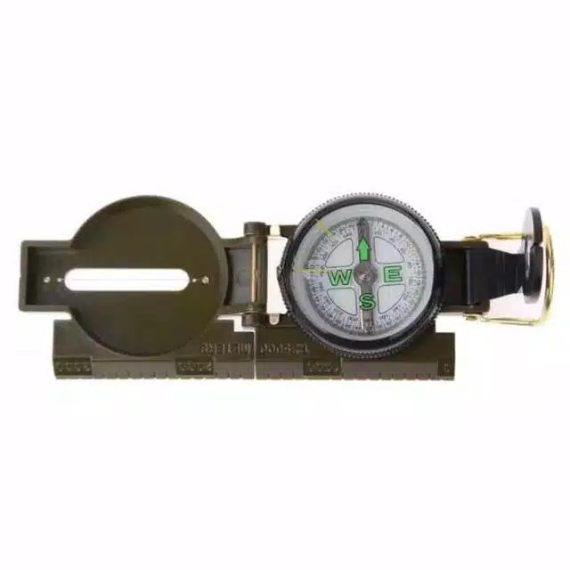 Kompas tembak bidik oritenteering outdoor lensatic prismatic compass camping outdoor