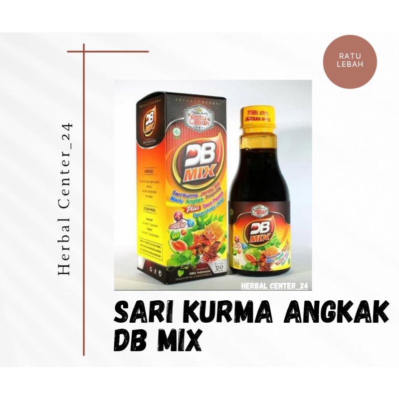 Sari Kurma Madu Angkak Db Mix Meningkatan Trombosit 310 gr
