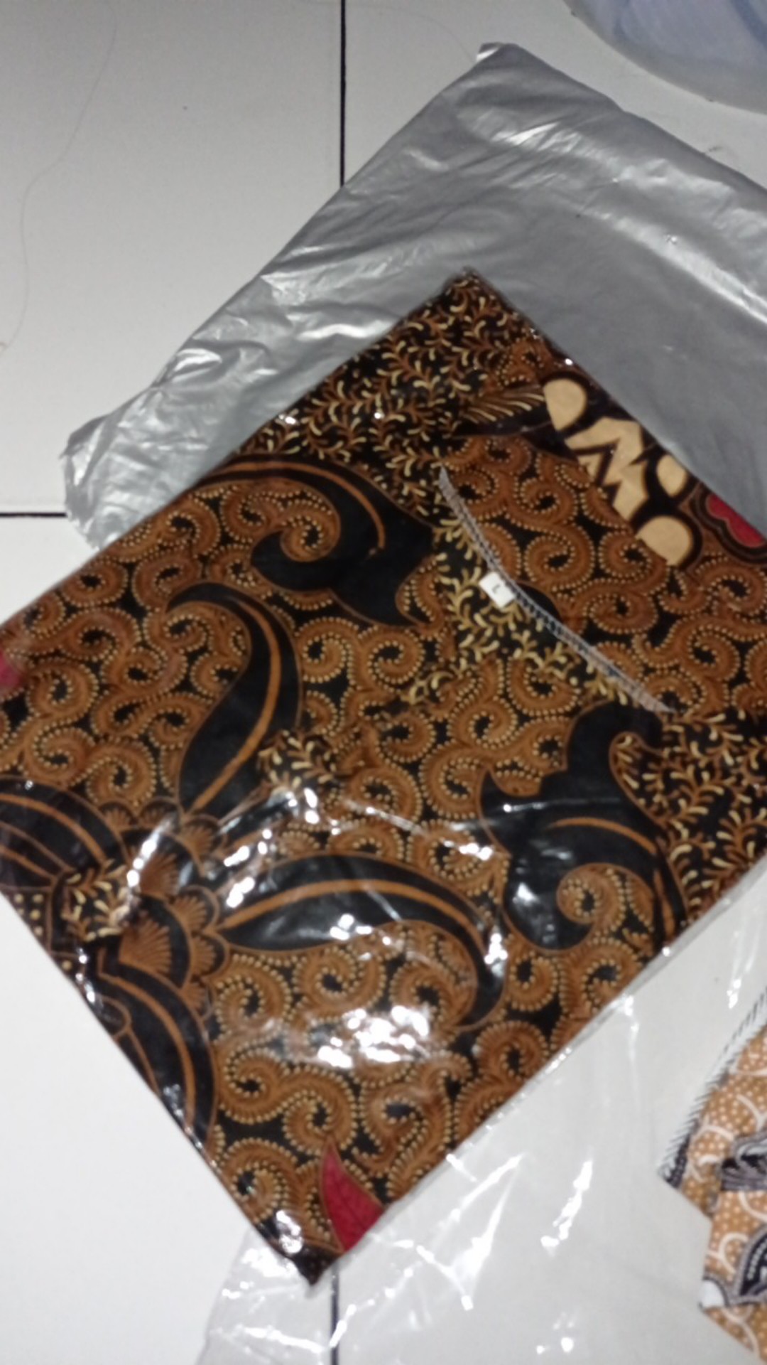 Baju Tunik Batik Fashion Atasan Tunik Cewek Kantor Outer Solo Td 228
