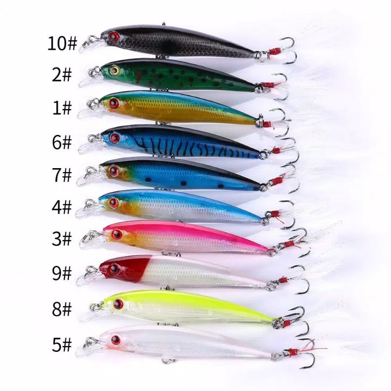 Minnow Umpan Casting UL Lure Fishing