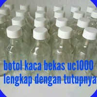 Jual Botol Kaca Bening UC 1000 150ml Lengkap Tutup Bersih / Botol ASI ...