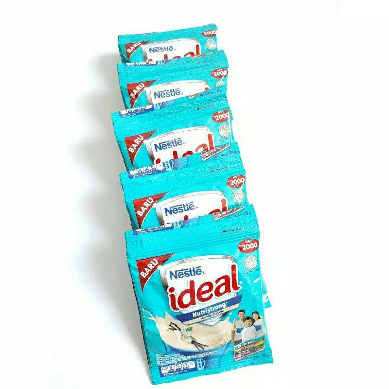 Susu bubuk Nestle Ideal Vanila 10 Sachet @20gr