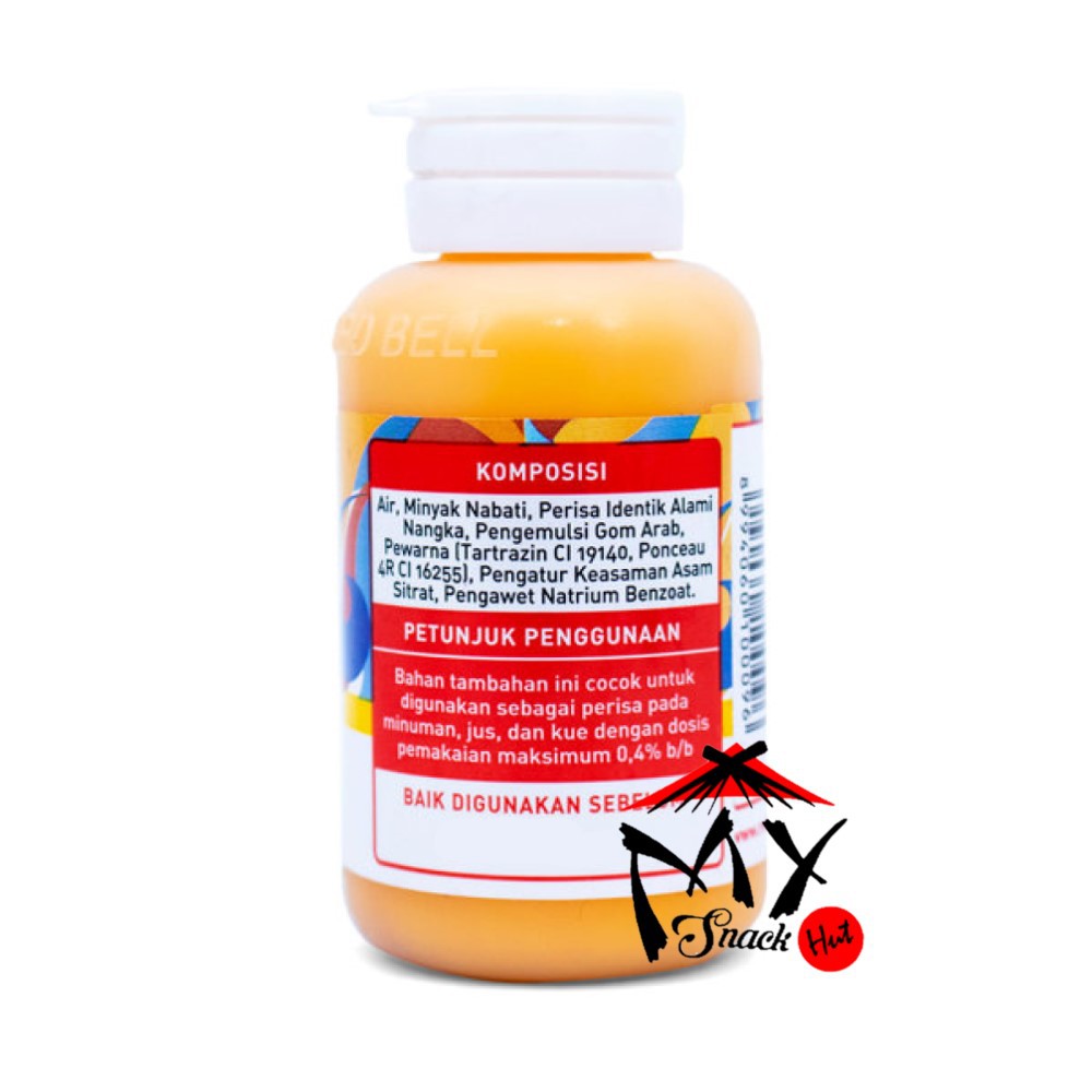 RED BELL PASTA NANGKA 55ML - RED BEL PERISA SIRUP JACKFRUIT REDBEL PERASA ES BUAH RASA NONGKO HALAL