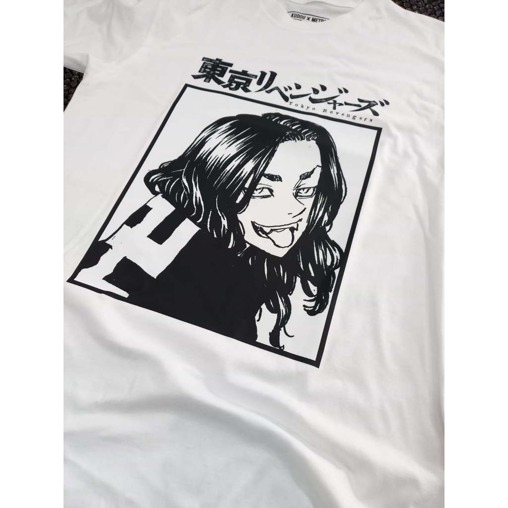 Tshirt Baji Smile Anime Tokyo Revengers Manga Premium Unisex