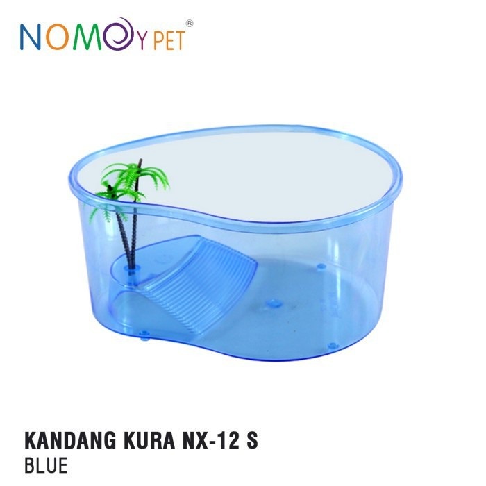 Turtle Tank Mangga S 20x15x10cm Vivarium Aquarium Kura RES Brazil Damer NOMOY NX-12 SMALL