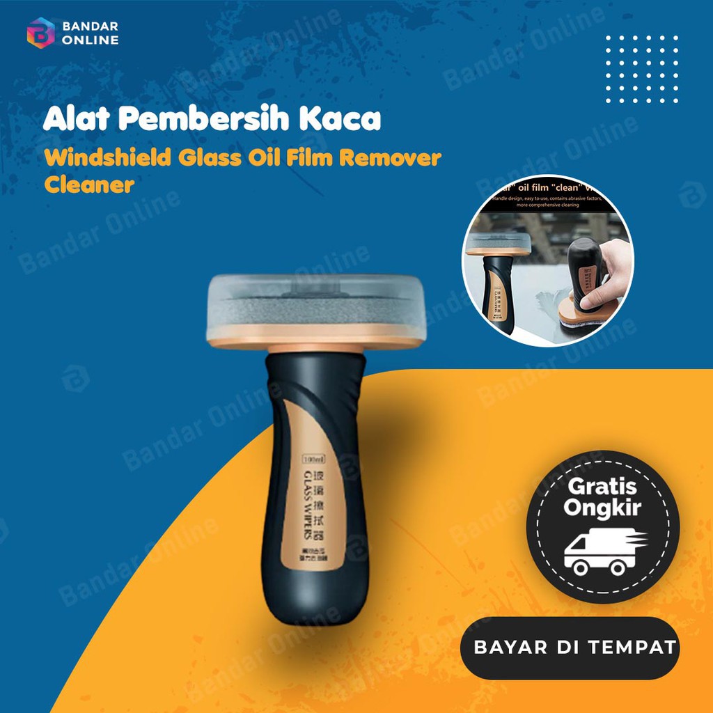 Grab Medan Alat Pembersih Kaca Windshield Bersih Pengkilat Glass Oil Film Remover Cleaner