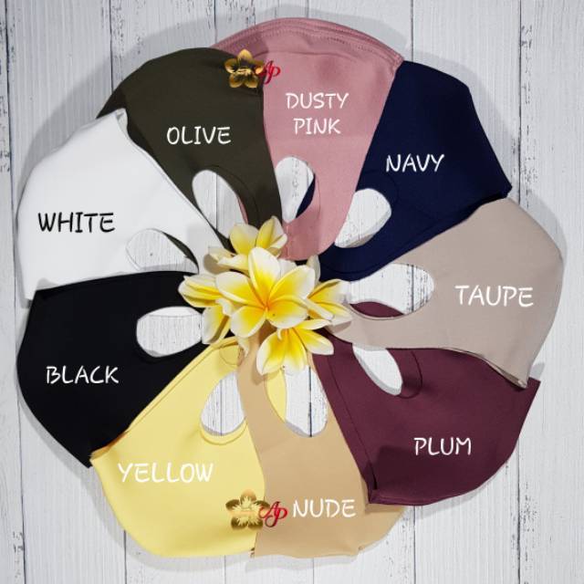 MASKER KAIN SCUBA - HITAM
