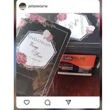 

Undangan Rayya 350 free plastik dan label nama