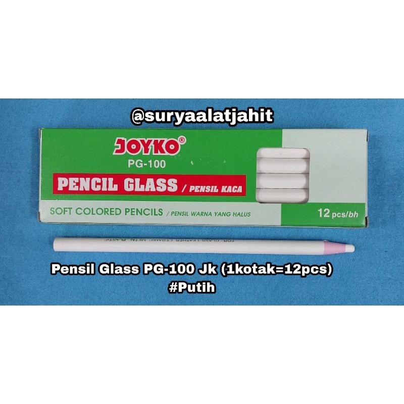 Pensil Glass PG-100 Jk/Hakatori (1kotak@12pcs) =rp.23.000/12pcs