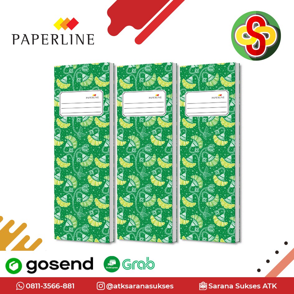 

Buku Hard Cover Ekspedisi Paperline 100 Lembar
