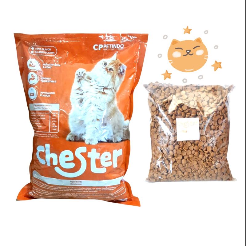 CHESTER PAKAN KUCING dry food makanan kucing