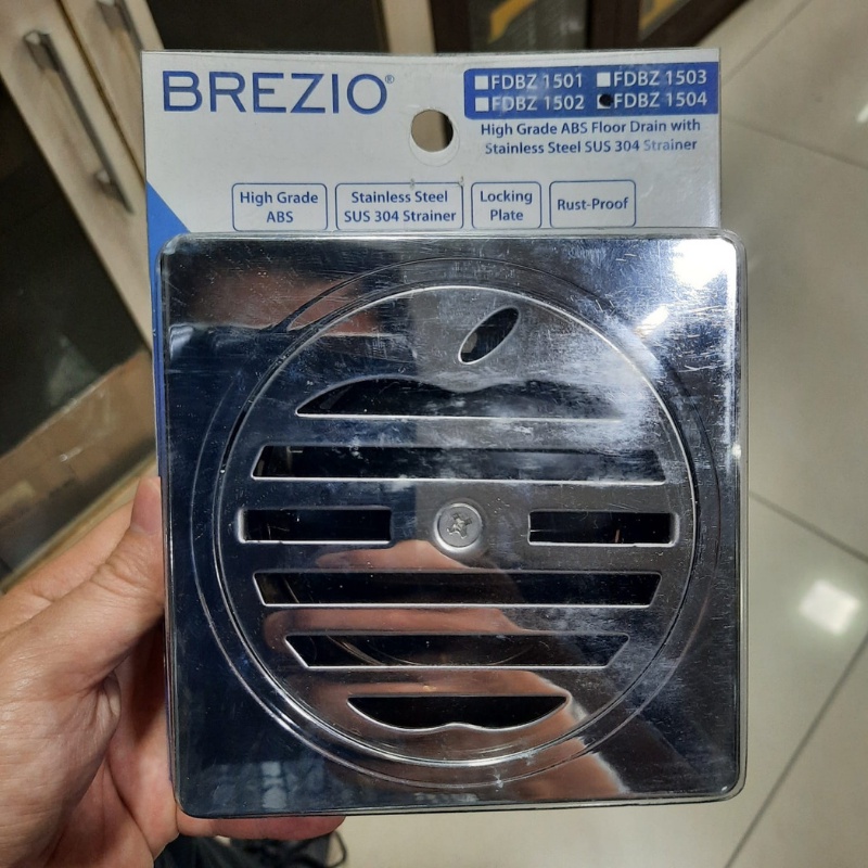 Floor Drain Brezio FDBZ 1504 Lubang Saringan Air Lantai Mandi