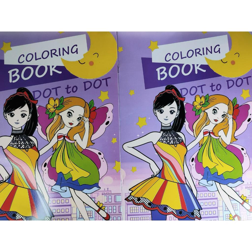 

BUKU MEWARNAI/COLORING BOOK DOT TO DOT