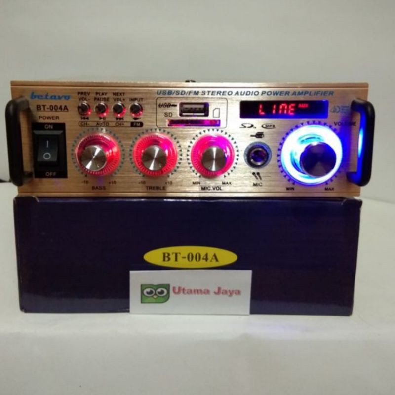 Amplifier Betavo BT-004A STREO USB AC/DC Ampli Mini