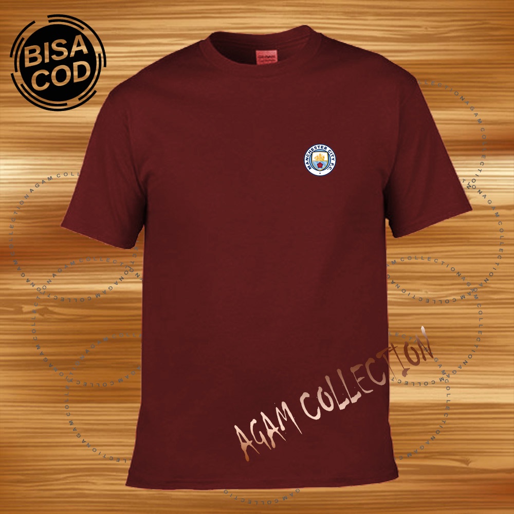 Agam Collection Baju Kaos Distro Logo FC 5 Text Printing Lengan Pendek  Premium Quality