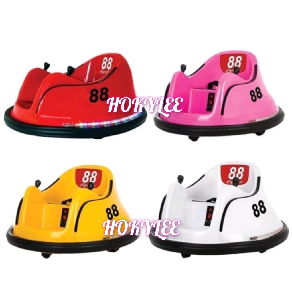 HOKYLEE - MAINAN MINI BUMPER CAR ANAK BOMBOM CAR DENGAN REMOT CONTROL - JM 2688