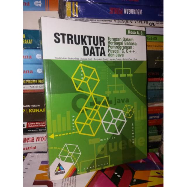 STRUKTUR DATA , terapan dalam berbagai bahasa pemrograman pascal C,C++ dan java, original.